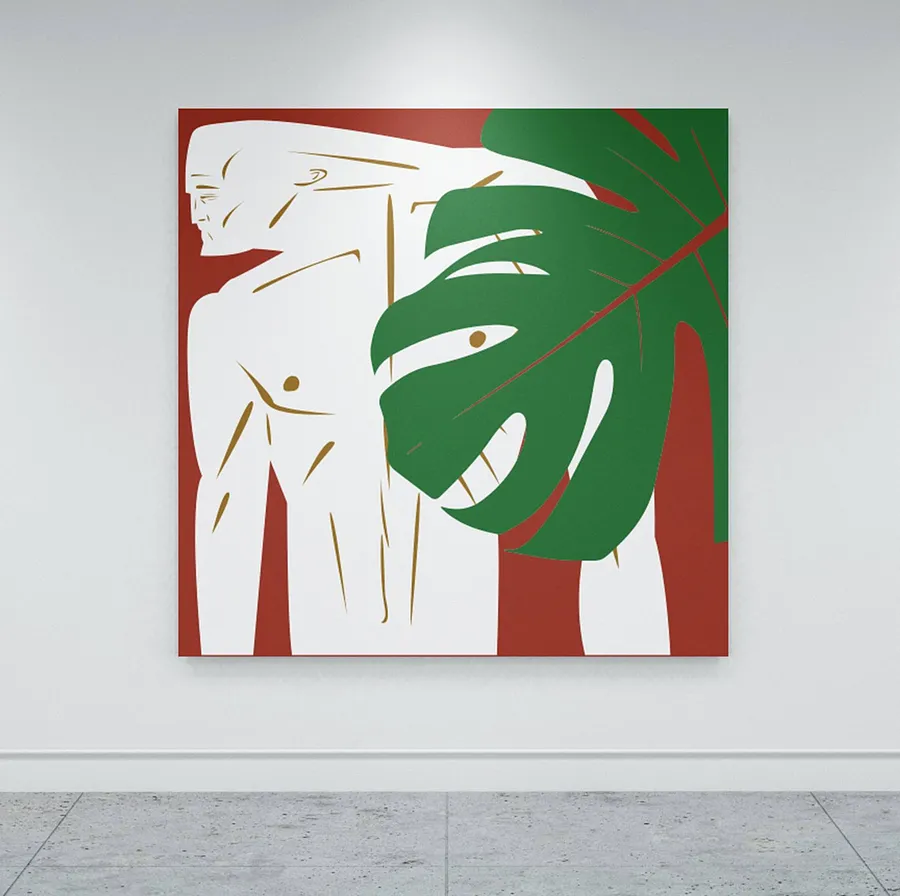 Зображення "У джунглях" від ARTUR SOLETSKYI, матеріали: Акрил, Полотно, медіум: Живопис, серія: 2024, ціна: $1820