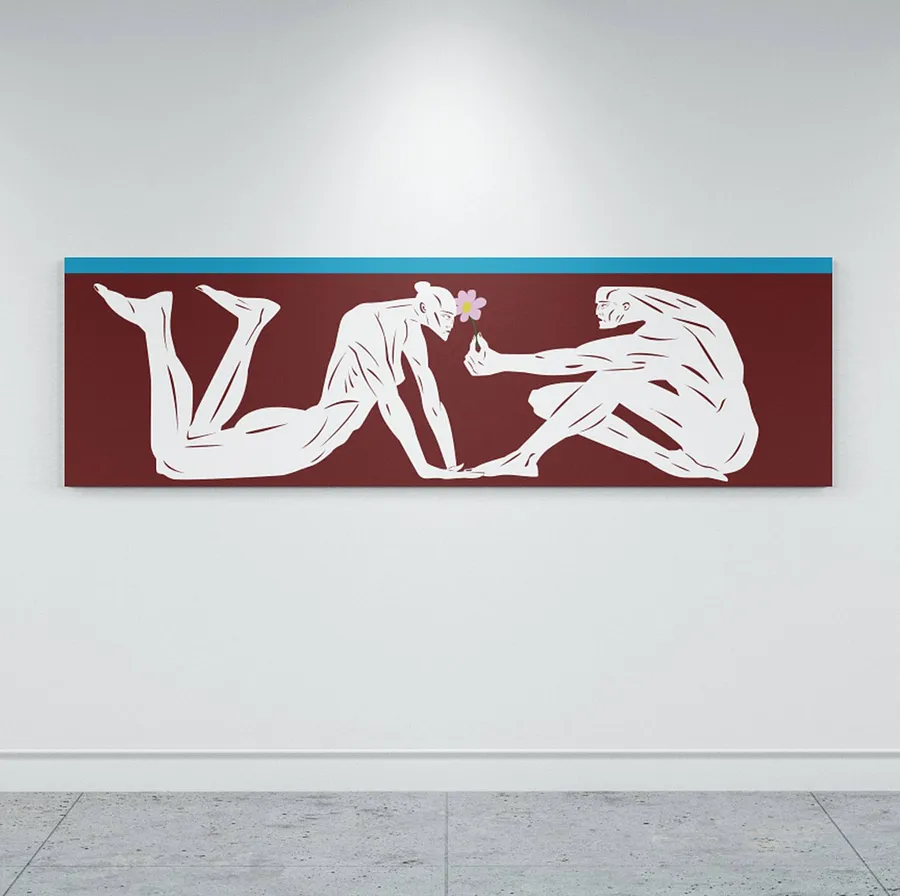 Immagine di Квіти для неї V. di ARTUR SOLETSKYI, materiali: Полотно, medium: Живопис, serie: 2024, prezzo: Prezzo su richiesta
