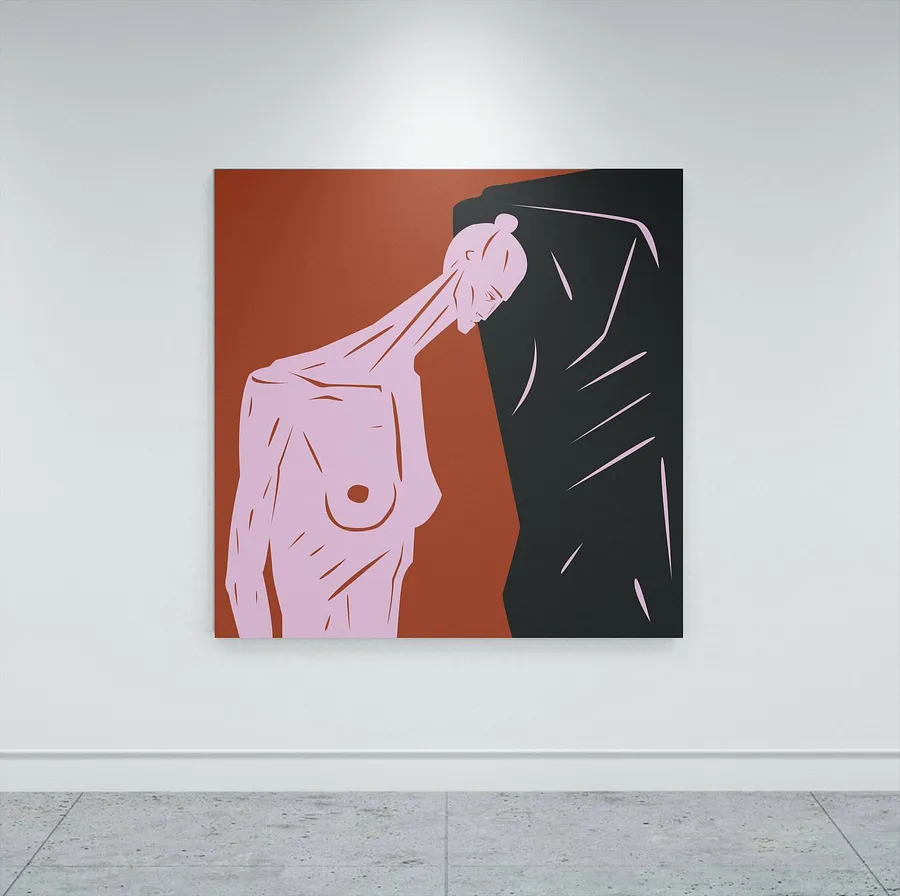 Imagen de Стовп de ARTUR SOLETSKYI, hecho de Полотно, medio Живопис, parte de la serie 2024, con un precio de Precio a consultar